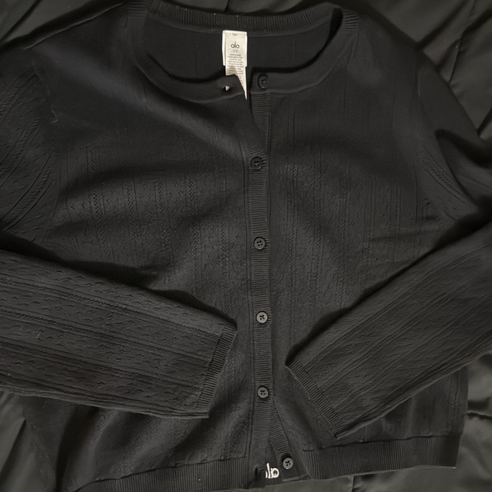 ALO Pointelle Cardigan